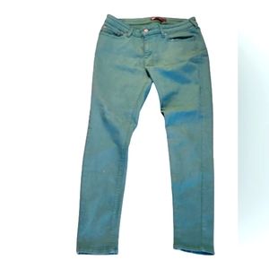 New Levi's 535 Legging green jeans. Size 15 M. 5 pocket jeans.